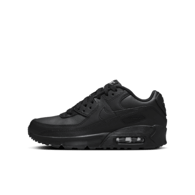 Nike air max 90 junior zwart on sale